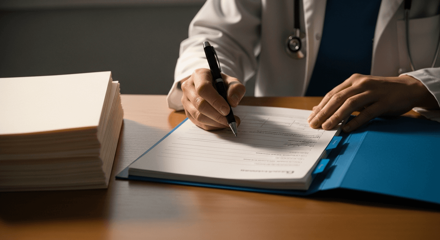 Header image for the article: Prior Authorization Automation with ADK: a Payer Reference Architecture